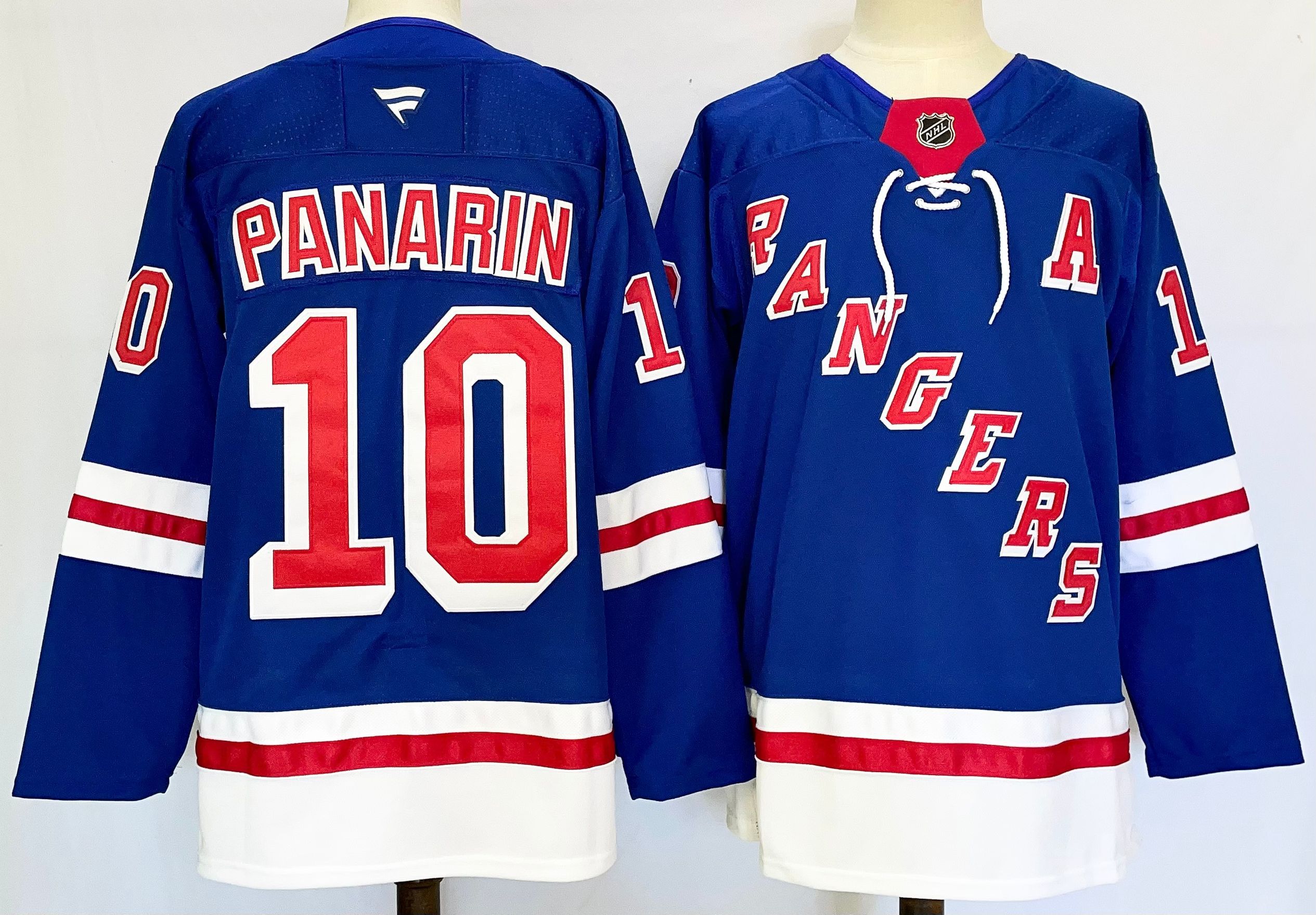 Men New York Rangers #10 Panarin Blue 2025 Home Premier Player NHL Jersey->new york rangers->NHL Jersey